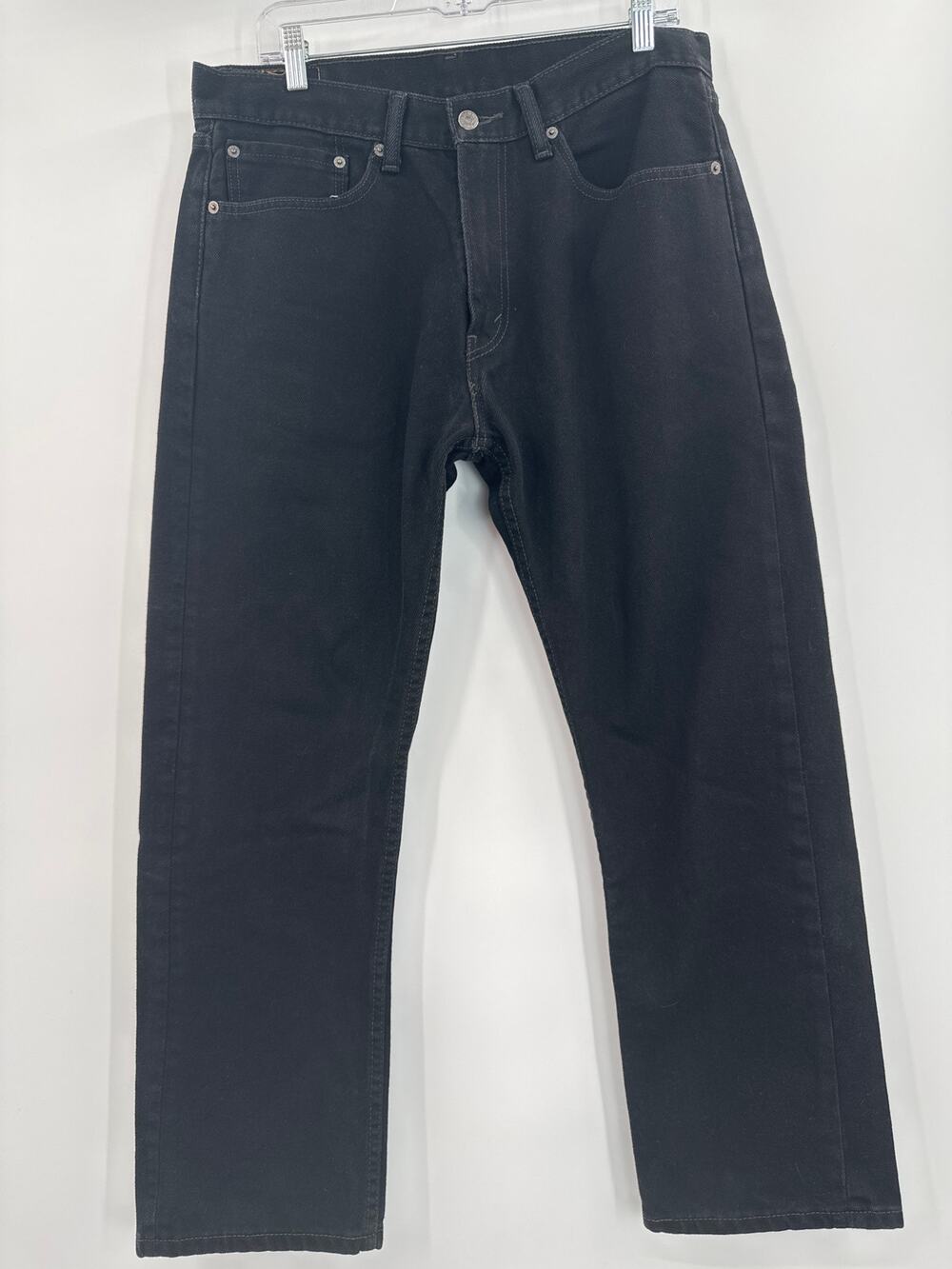 Levi Strauss & CO. 505 straight black jeans size W34 L29